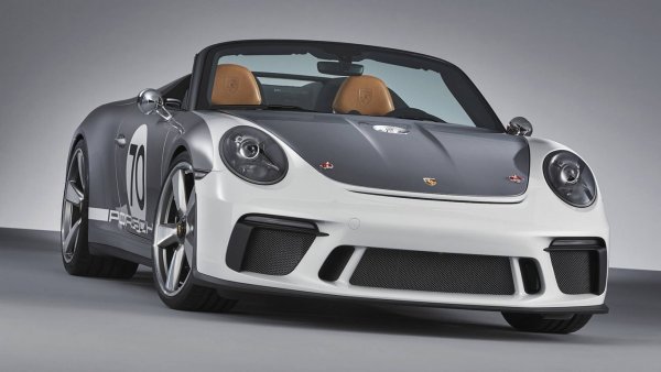 Porsche показала в Гудвуде новый кабриолет Porsche 911 Speedster 2018