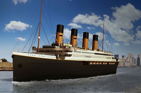 Современная копия «Титаника» пройдет маршрут оригинального корабля в 2022 году