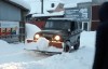 Суровый дворник: УАЗ «Хантер» переделали в снегоуборочный автомобиль