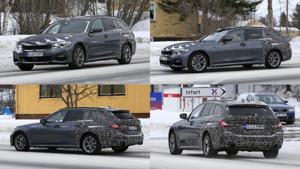 В Швеции тестируется новый универсал BMW 3 Series Touring