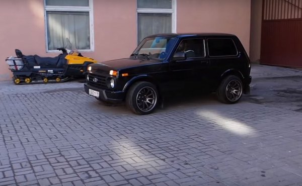 «Пушка на колёсах»: LADA 4x4 с тюнингом на 330 000 рублей показали в сети