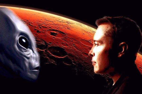 Маск сорвал маску: глава компании Space X подтвердил существование марсиан