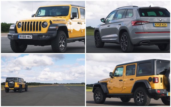 «Я хочу его приручить»: Блогеры устроили соревнование между Skoda Kodiaq VRS и Jeep «Superleggera»