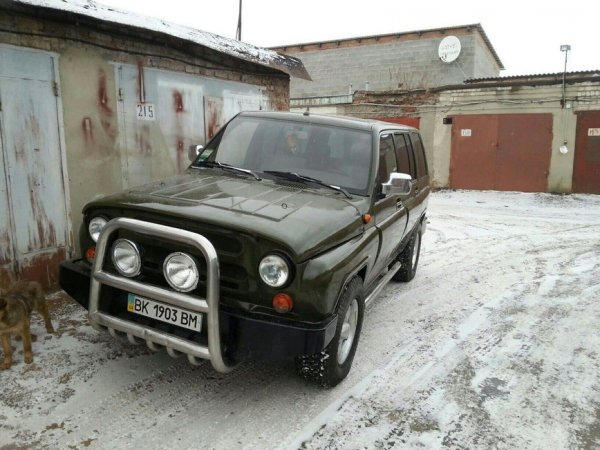 Почему бы УАЗу не выпускать такие? «Крузаки» были бы не нужны: В Украине построили внедорожник на базе УАЗ-469 и Opel Monterrey